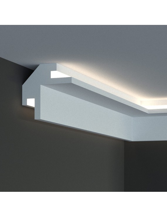 Cornice In Polistirolo Per Illuminazione Led Effetto Veletta