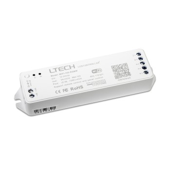 Ricevitore WiFi DC 12-24V 12A Controller 4CH per Strip Led