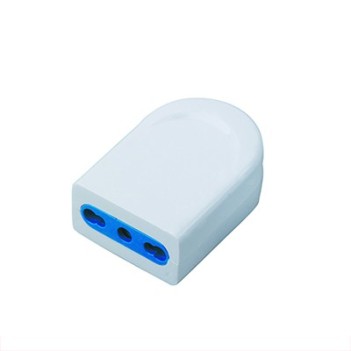 Socket 10 / 16A 2P + T Polybag White - Without Cable en