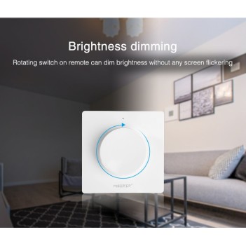 MiBoxer MiLight K1 Controller da Muro con Rotella Dimmer RF