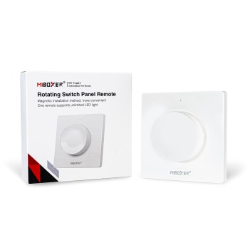 MiBoxer MiLight K1 Controller da Muro con Rotella Dimmer RF