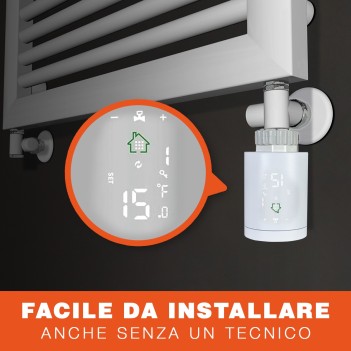 Smart Digital Thermostatic valve for radiators