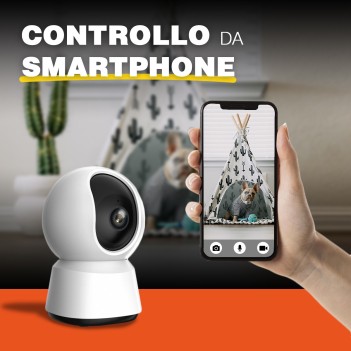 Security Cam Wi-Fi speed 12S 360° Pan & Tilt