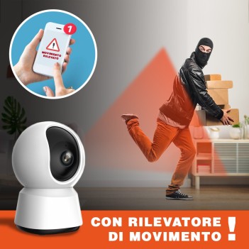 Security Cam Wi-Fi speed 12S 360° Pan & Tilt