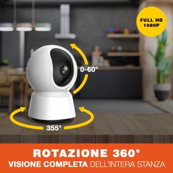 Security Cam Wi-Fi speed 12S 360° Pan & Tilt