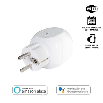 KiWi EP16A Presa Schuko Smart WiFi 16A Compatibile con