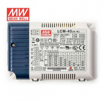 Alimentatore Led Meanwell LCM-40 40W Corrente Selezionabile