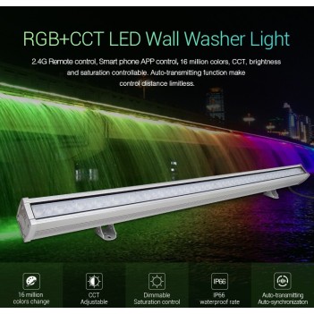 MiBoxer Mi Light Wall Washer 48W 230V RGB+CCT IP66 RF