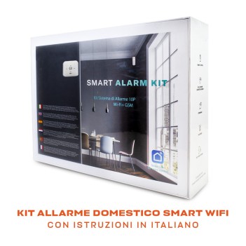 Kiwi Kit Alarm System 10G Smart Wifi + GSM compatible with ALexa and Google