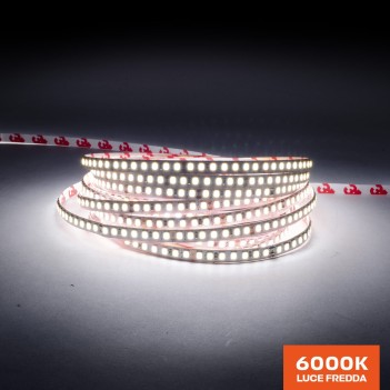 Led strip 75W 8250lm 24V IP20 PCB 6mm 960 SMD 2835 coil en