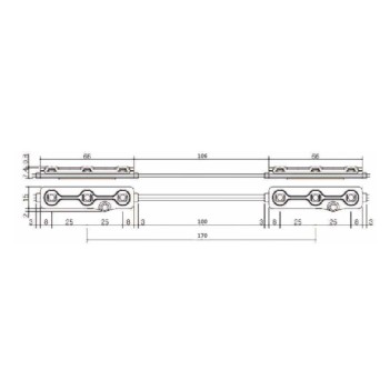 Modulo Led per insegne Luce Rossa da 1.2W 12V con 3 LED