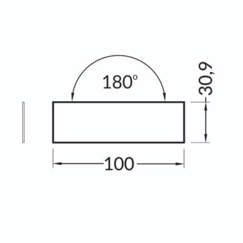 Connettore per profilo VARIO30-05 - Connessione lineare