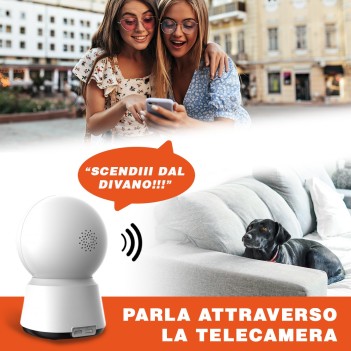 Security Cam Wi-Fi speed 12S 360° Pan & Tilt