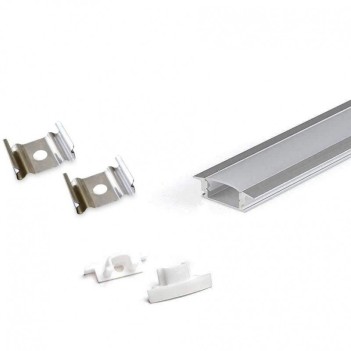 Profilo in alluminio da Incasso per striscia LED modello CC-31