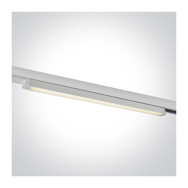 Barra Led per Binario Trifase SERIE LINEAR 16W 1600lm 110D colore Bianco