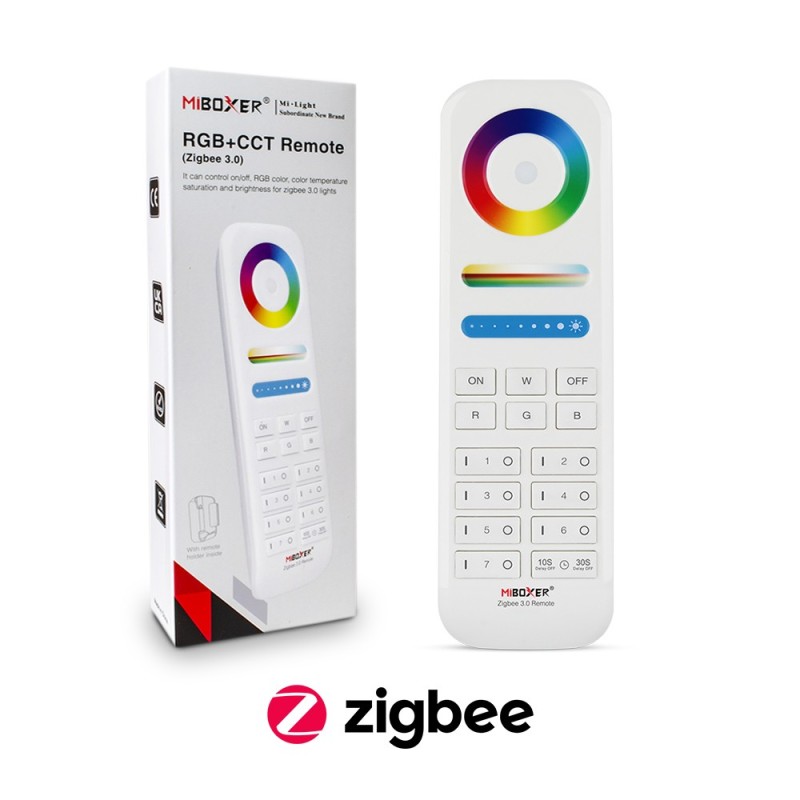 MiBoxer Mi Light Remote control ZigBee 3.0 RGB + CCT 7 ZoneFUT089Z en