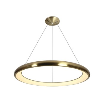 The Ring Circular Design Suspension Led Chandelier Golden color 50W 3000lm en