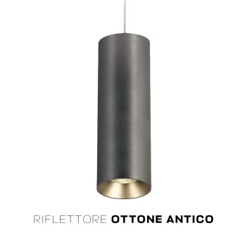 Faretto Spotlight con attacco GU10 Serie Pendant Cylinder