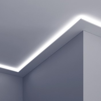 Cornice in Polistirolo per illuminazione indiretta KL121 da