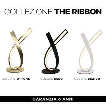 Lampada da Tavolo decorativa SERIE RIBBON 10W 3000K - Garanzia 3 Anni