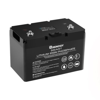 RENOGY BATTERIA SMART 100Ah LITIO FERRO FOSFATO LIFEPO4