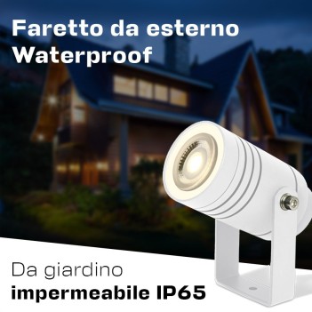 Faretto da Giardino con Picchetto portalampada GU10 220V