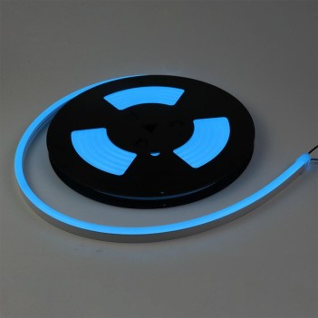 Flexible Led Neon 5mt 35W 12V IP67 - Blue Cut 1cm - 120DX Series en
