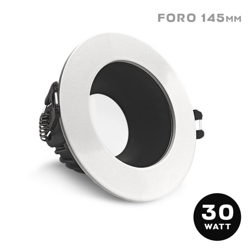 Faretto da incasso SERIE DARK LIGHT PRO 30W IP20 60D con