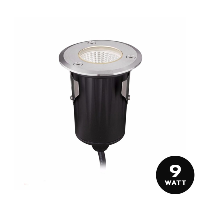 Segnapasso da incasso INOX316 calpestabile 9W 550lm 12V D79