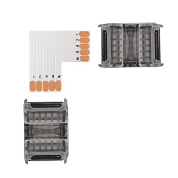 5x Cavo Connettore per Collegare 2 Strisce Led con PCB 8MM