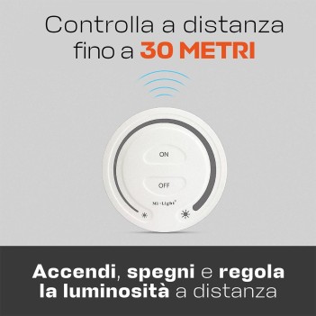 MiBoxer Mi-Light Mini Telecomando Da Muro RF Dimmer Full