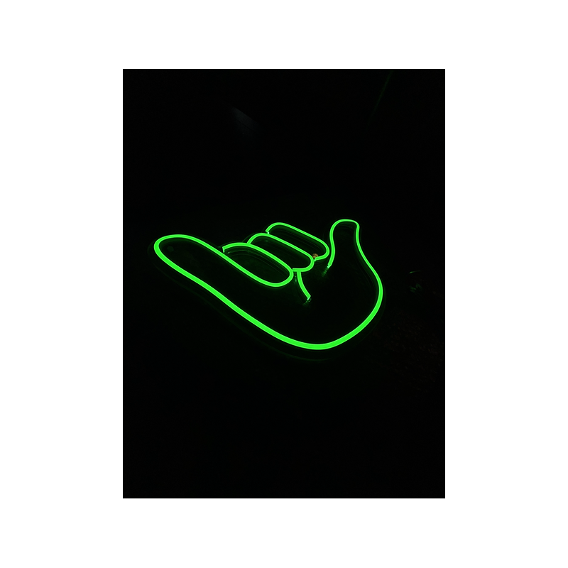 SHAKA - Led Neon Lamp Sign - Management by Smartphone and Voice