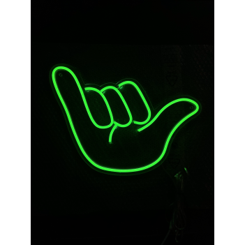 SHAKA - Led Neon Lamp Sign - Management by Smartphone and Voice