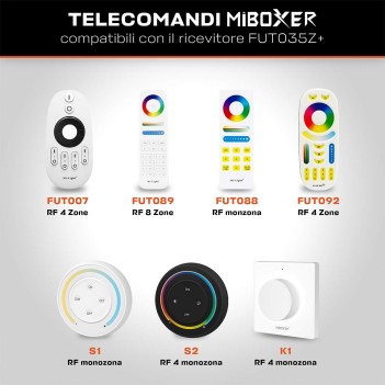 Zigbee 2-in-1 receiver: for single-colour LED strips and Dual White CCTs