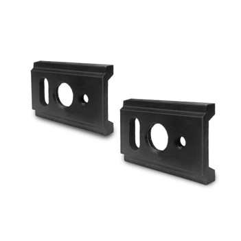 Set of 2 ceiling mounting clips for 48V SURFACE SUPREMA track - Colour Black en