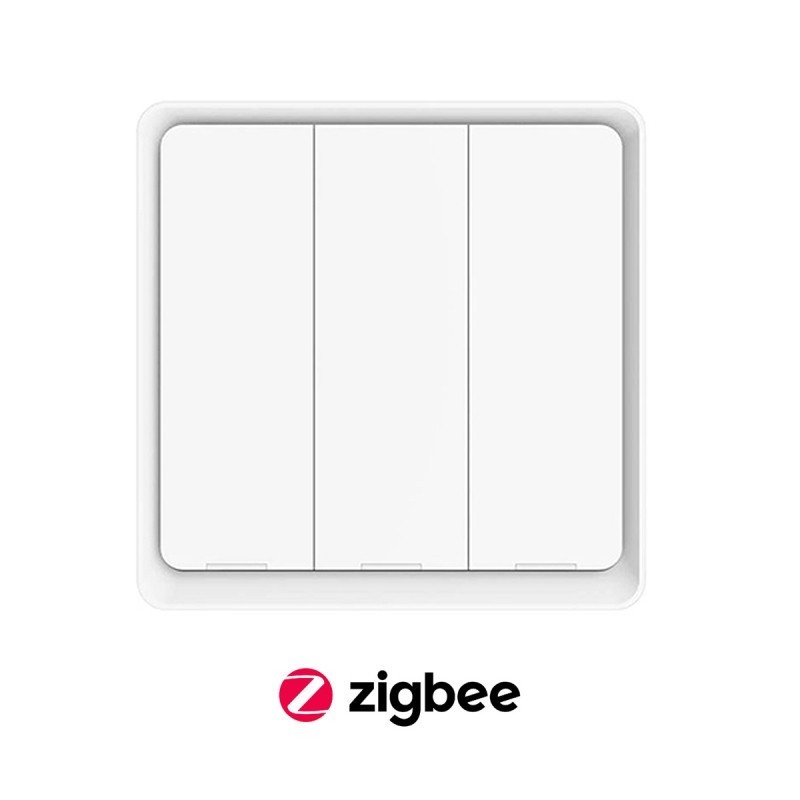 KIWI Zigbee 3-channel battery-powered smart switch/button en