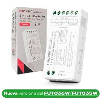 Miboxer FUT035S+ Ricevitore per strisce led monocolore e CCT Dual White