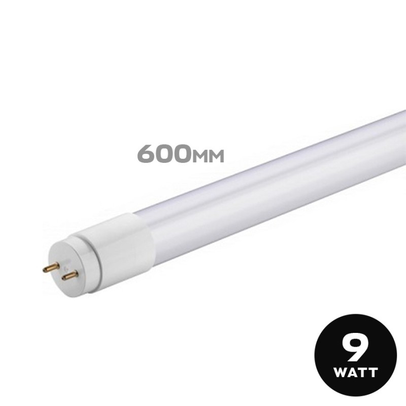 Tube néon led T8 9 watts 800 lumens ø 26 mm x l 60 cm - DHOME