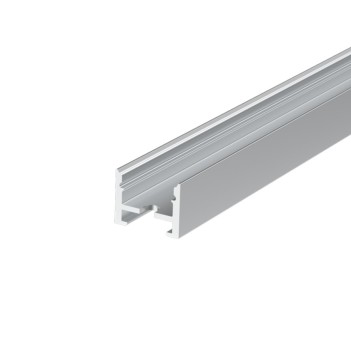 Profilo led piatto con installazione a magnete 1814 per Striscia Led - 2 metri