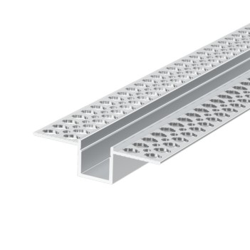 5616 Aluminum Profile from Plasterboard for Led Strip - Anodized 2mt - Complete