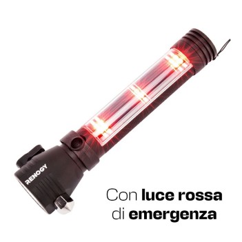 RENOGY | Portable LED torch mutifunction light up to 200m