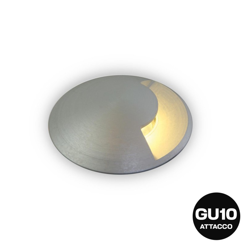 KING LED | Segnapasso da incasso con attacco GU10 calpestabile IP67