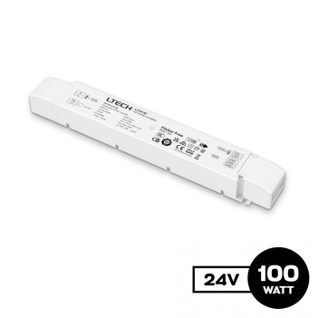 Alimentatore 100W 24V dimmerabile DMX/RDM PUSH - LTech