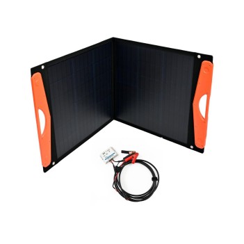 Pannello solare portatile ripiegabile 100W monocristallino