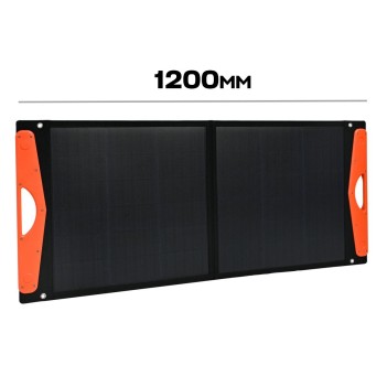 Pannello solare portatile ripiegabile 100W monocristallino