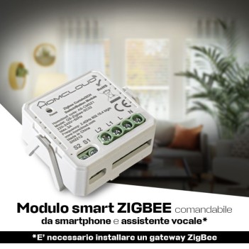 MONDO SMART| Modulo Zigbee per tapparelle, interruttori e pulsanti