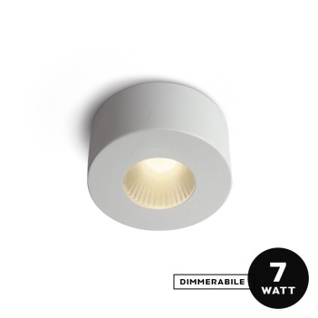 Faretto dimmerabile 7W 500lm 220V IP20 Spotlight cilindrico bianco