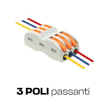 Electric Terminal Block with Quick Connector 3-way Connector 32A 250V