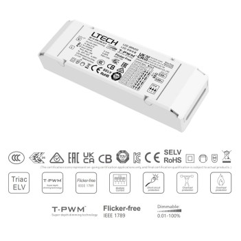 Alimentatore 9W CC 350-700MA dimmerabile Triac - LTech