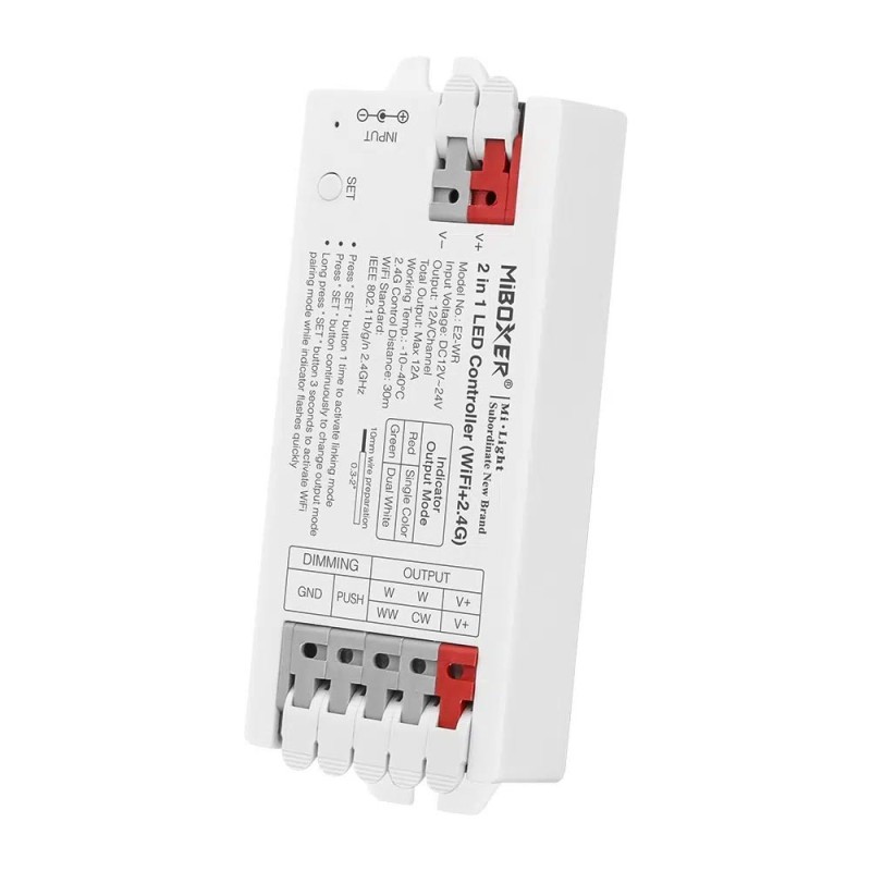 MiBoxer Mi Light E2-WR Ricevitore Wifi+RF per Strip Led